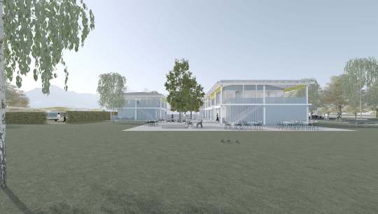 Strandbad Bruggerhorn – St. Margrethen, Wettbewerb 2019 - mit Goldrand GmbH, Solubois GmbH, Raumanzug GmbH